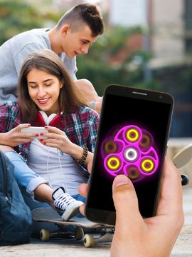 Finger Spinner Game Screenshot