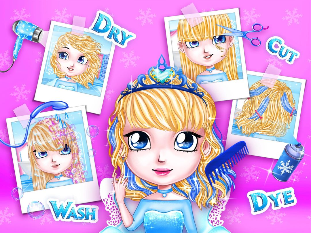 Ice Palace Princess Salon screenshot game