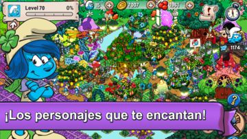 Captura de Pantalla del Juego La Aldea de los Pitufos