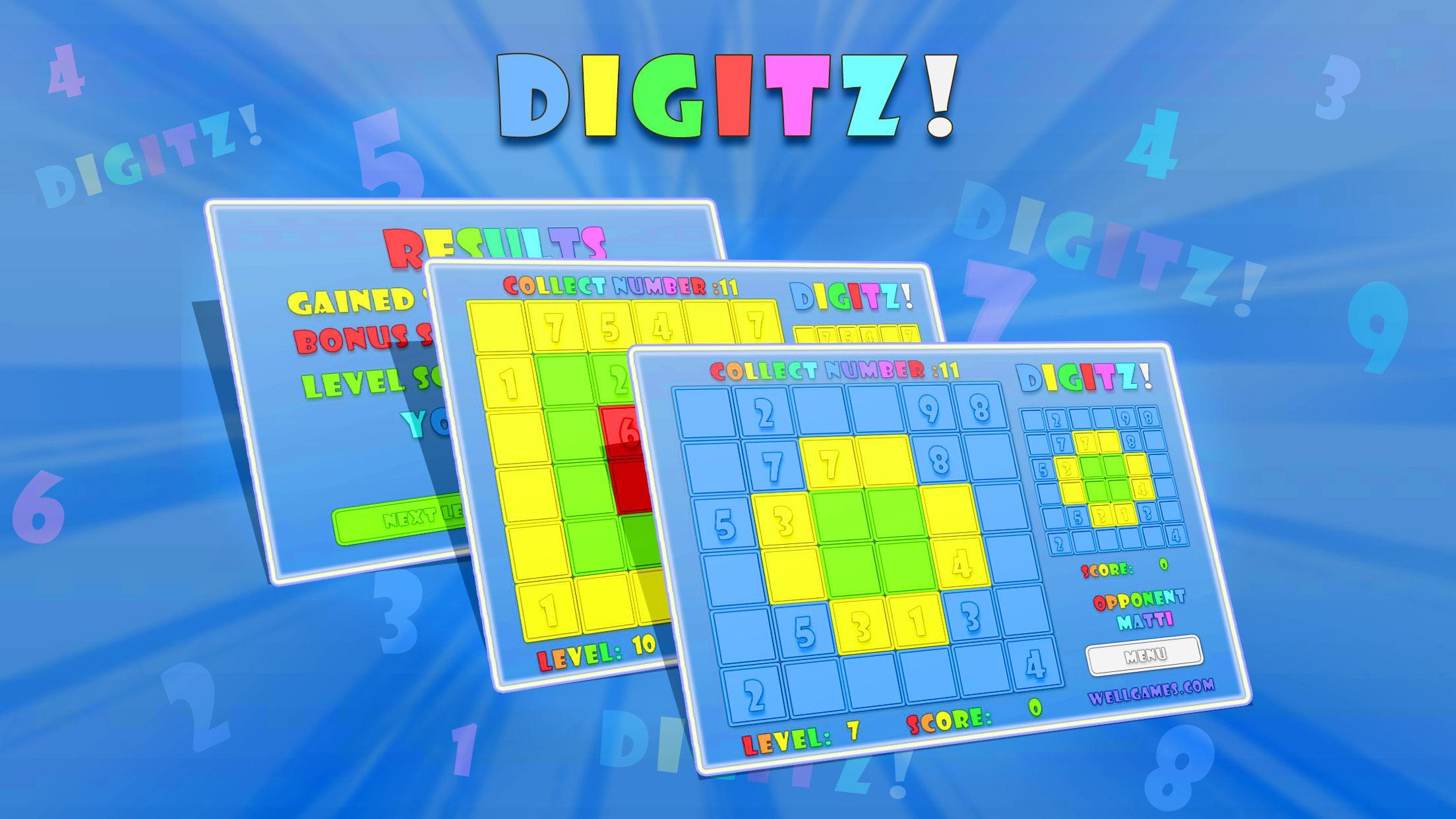 Lines of Digits: Fun Math Game Game Screenshot
