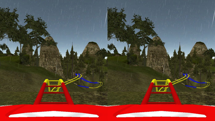 VR Amazing Mountain Roller Coaster Pro 게임 스크린 샷