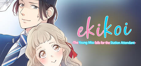 Banner of Ekikoi: The Young Miss Falls for the Station Attendant - VAM 