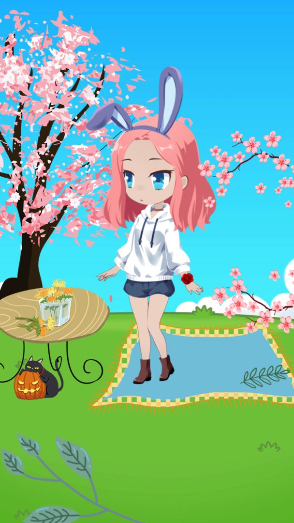Screenshot of Chibi Girls - Doll Creator