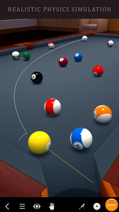 Screenshot of Pool Break - 3D台球和斯诺克