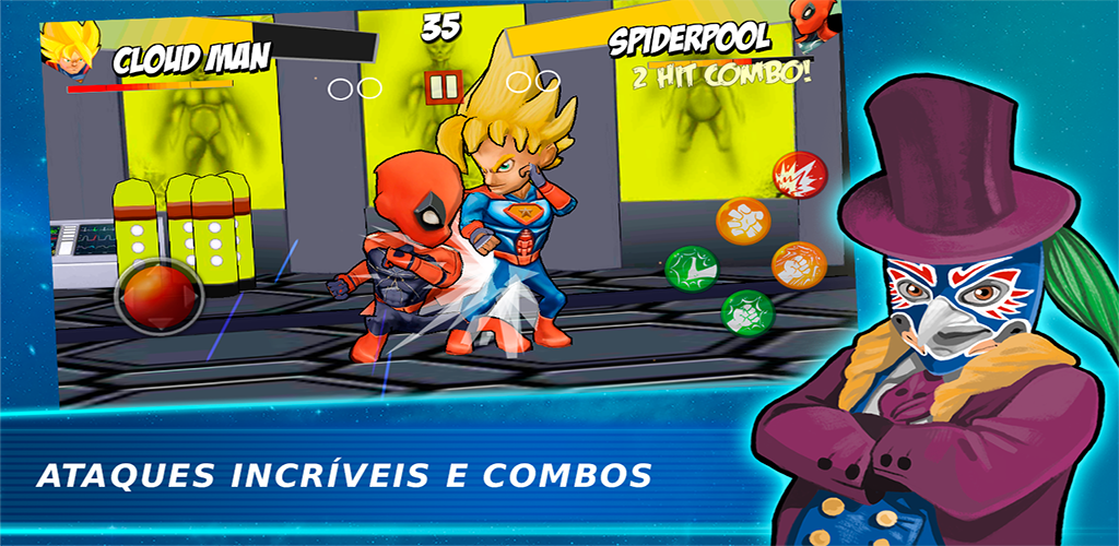 Banner of Jogos de luta de super-heróis 7.6