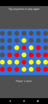 Four in a Row Game Screenshot