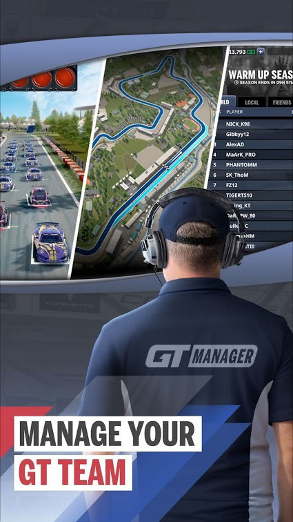 Screenshot of GT Manager