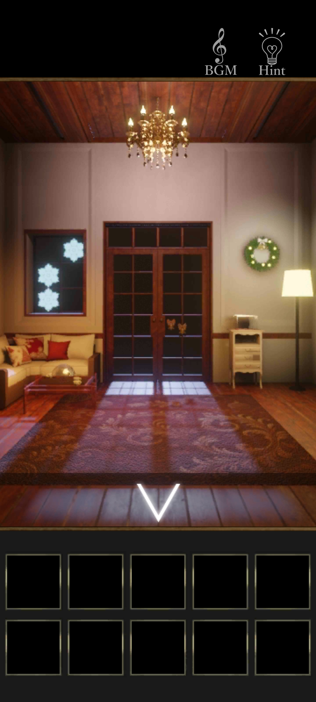 脱出ゲーム クリスマス・イルミネーション Game Screenshot