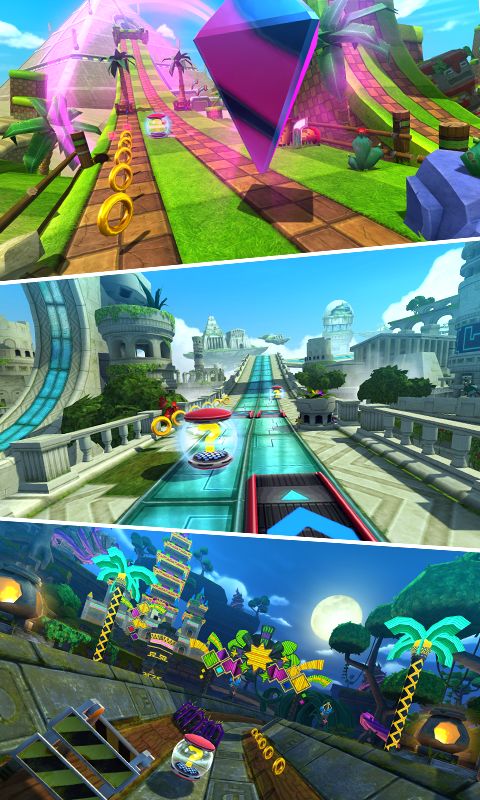 Screenshot of Sonic Forces - Running Game