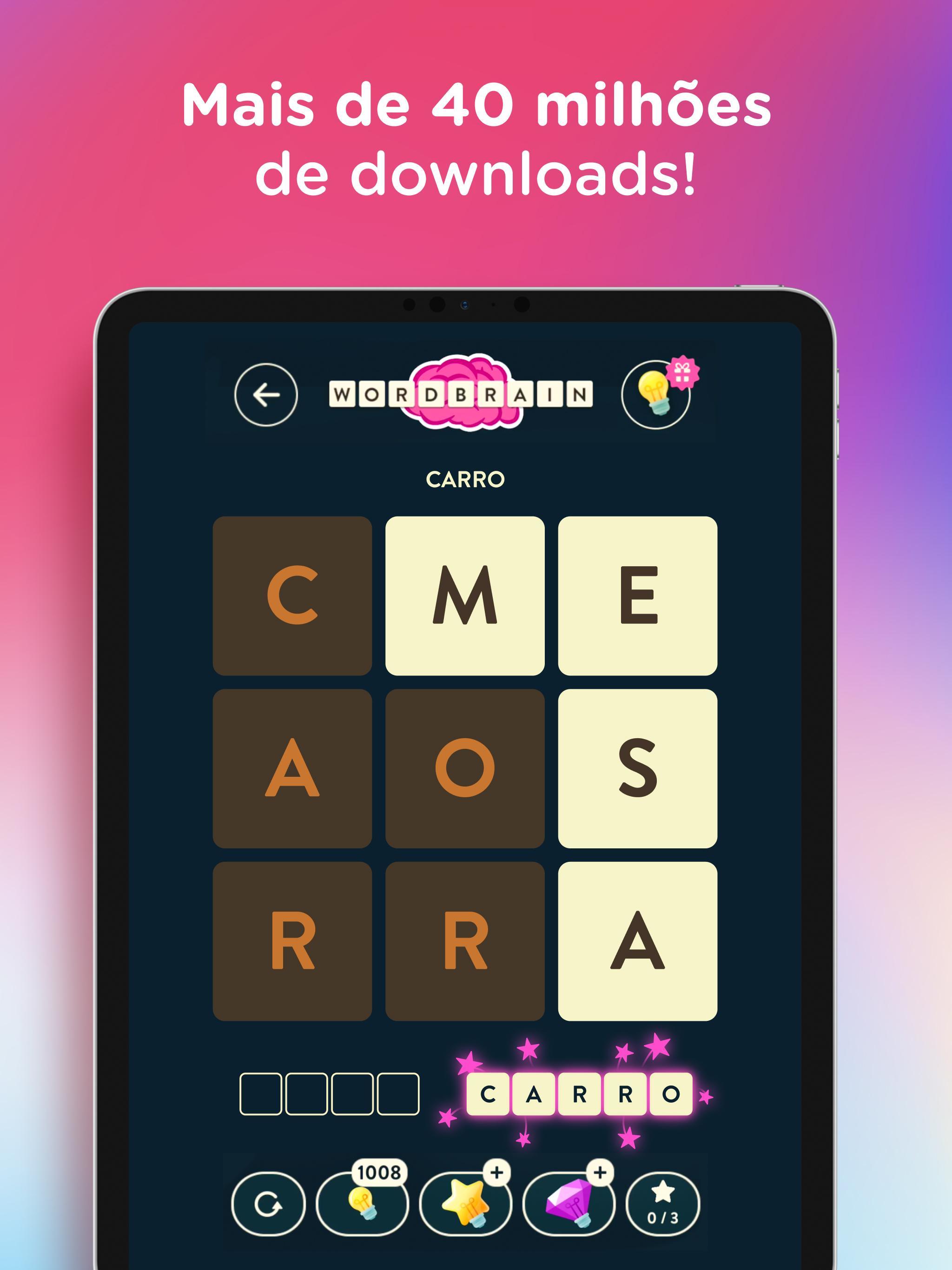 Captura de Tela do Jogo WordBrain