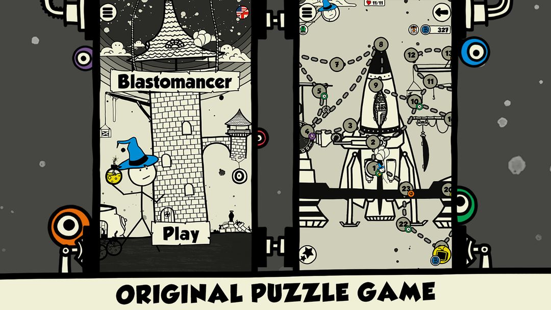 Blastomancer: The Puzzle Game ภาพหน้าจอเกม