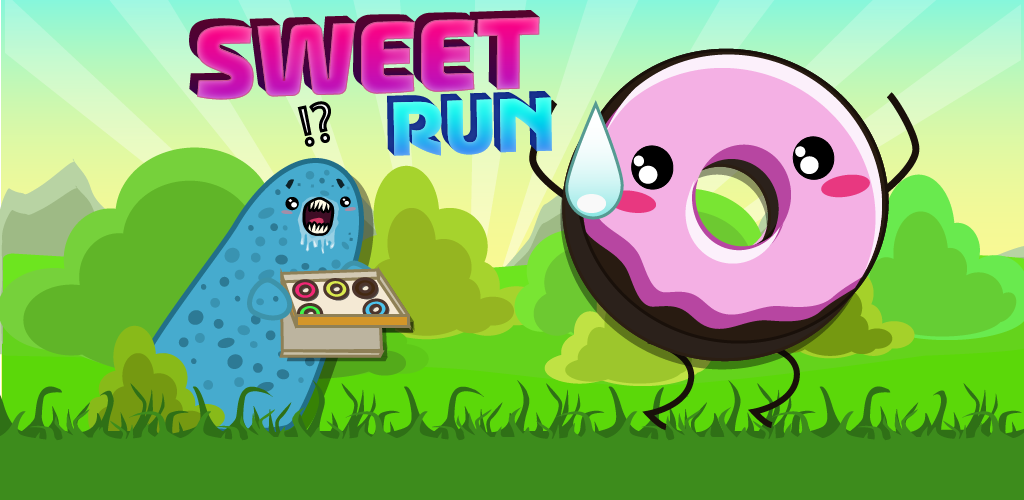 Sweet Run - runner game screenshot