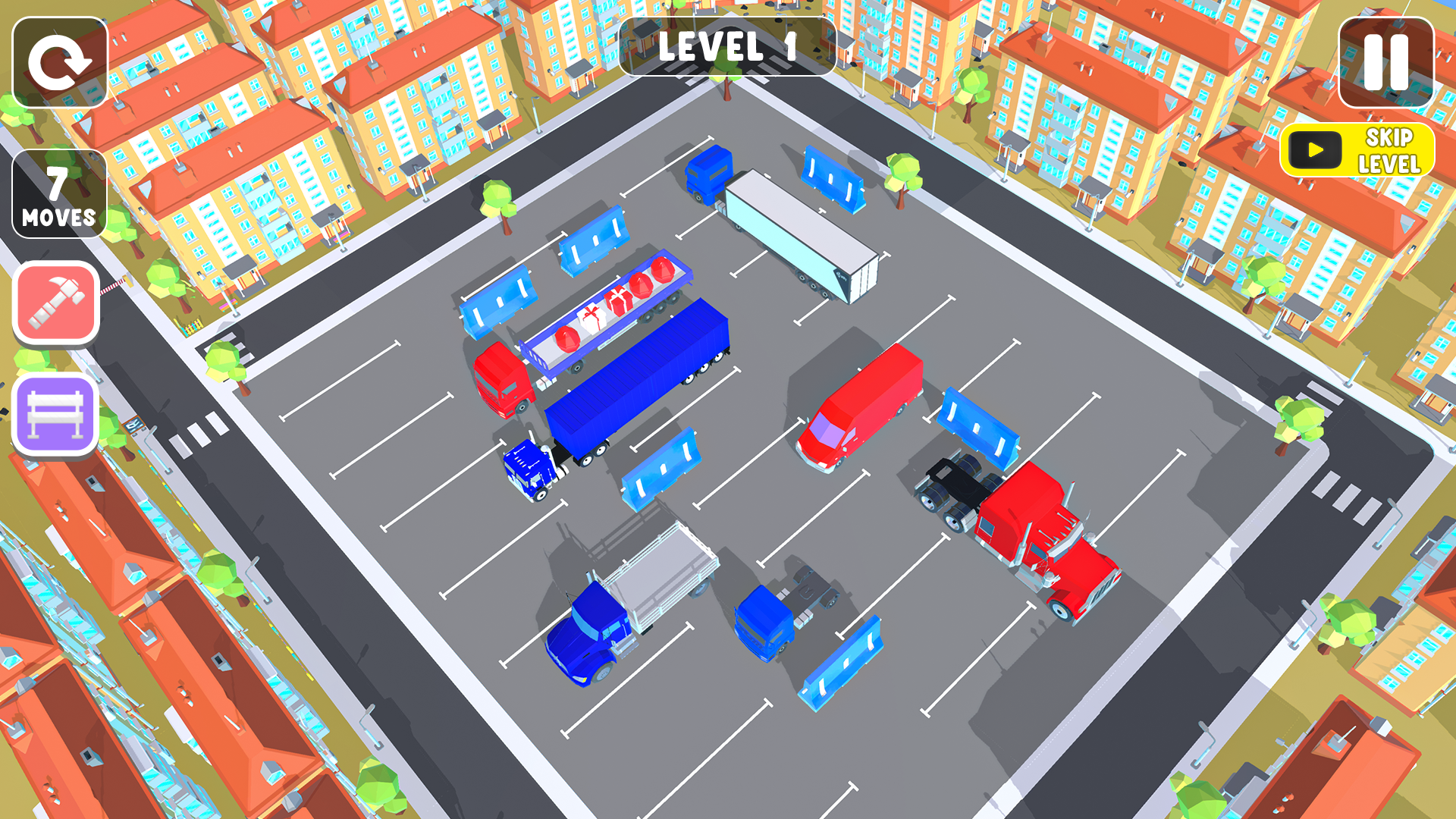 Parking Jam: Truck Puzzle Game ゲームのスクリーンショット