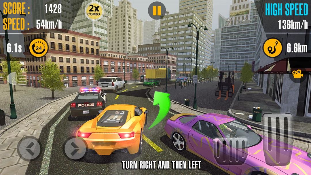 Screenshot of Super Highway Traffic Car Racer 3D