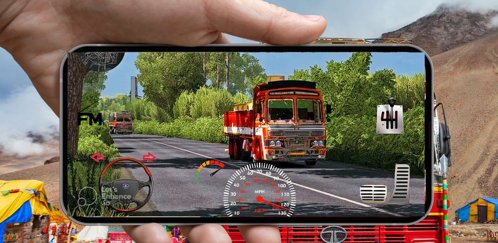 indian truck simulator DJ Game Screenshot