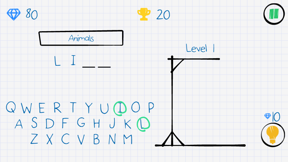 Hangman Game Screenshot