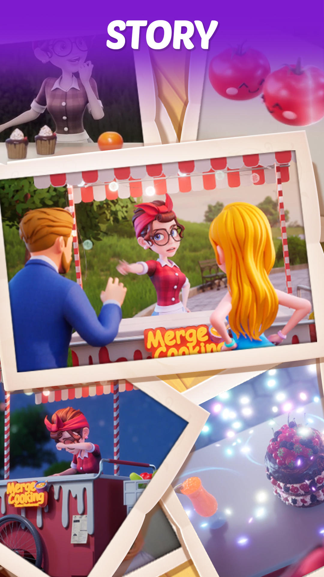 Merge Cooking® Game Screenshot