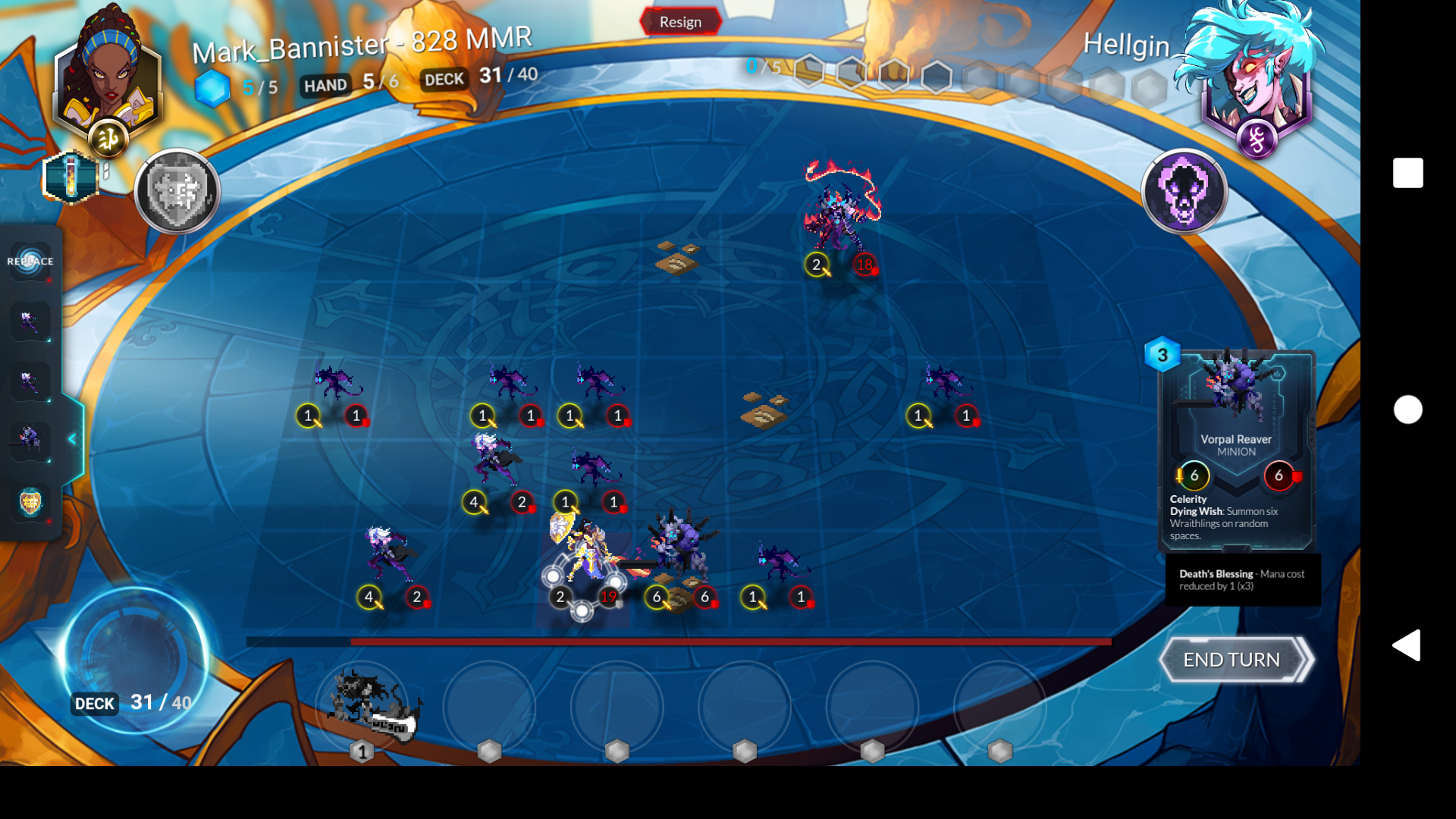 Duelyst Game Screenshot