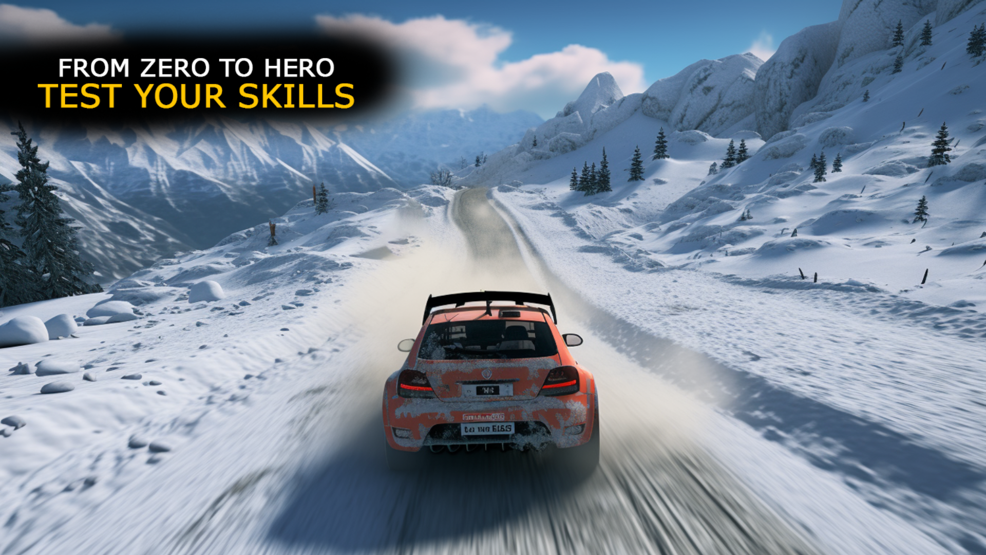 Скриншот игры Rally Car racing PRO