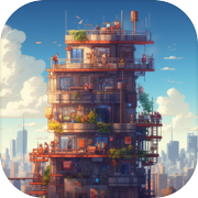 Menara Kecil: Pixel Life Builder