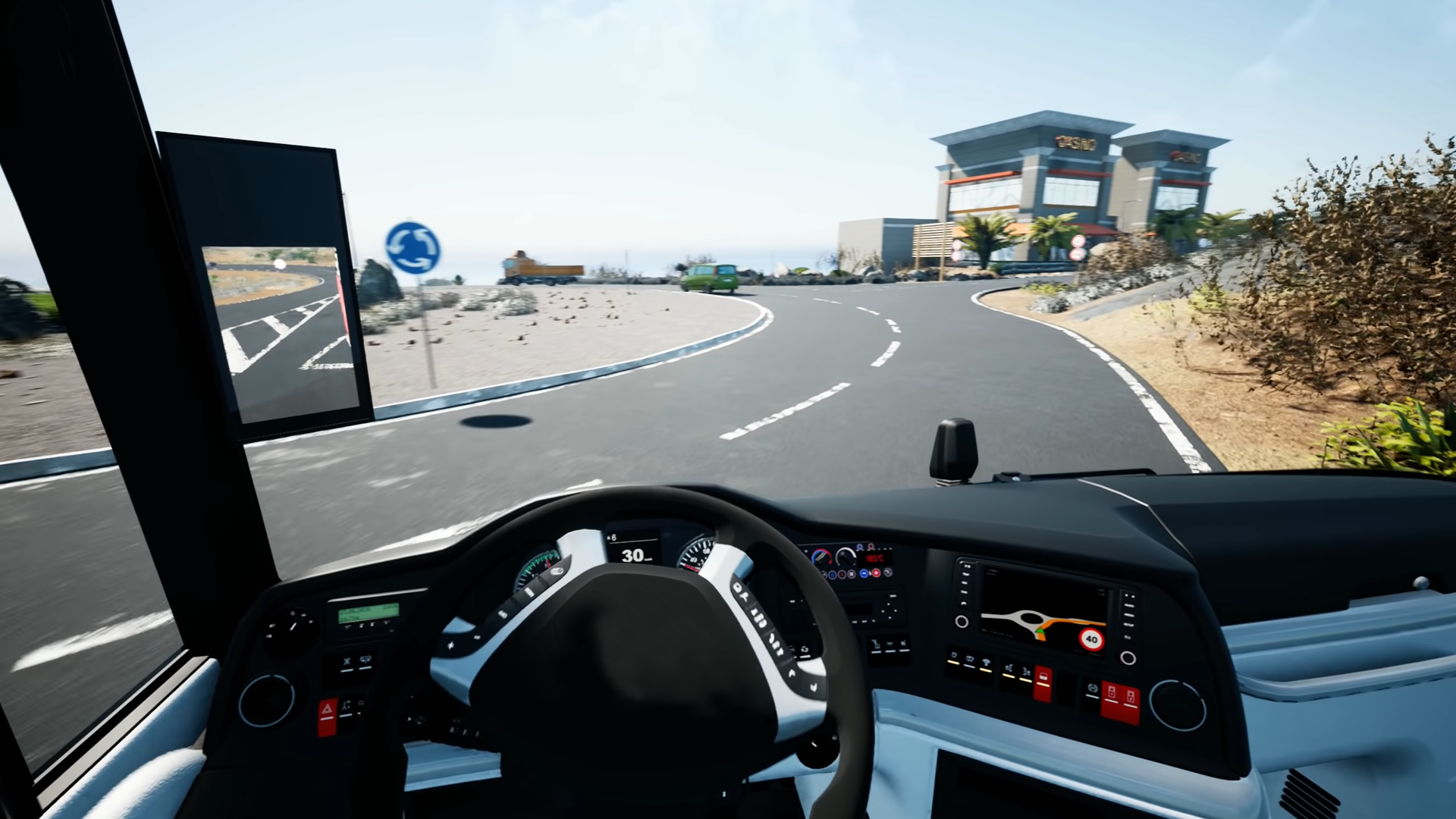Bus Simulator: Highway Tour Game Screenshot
