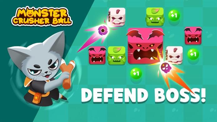 Monster Crushing Ball Smack It Game Screenshot