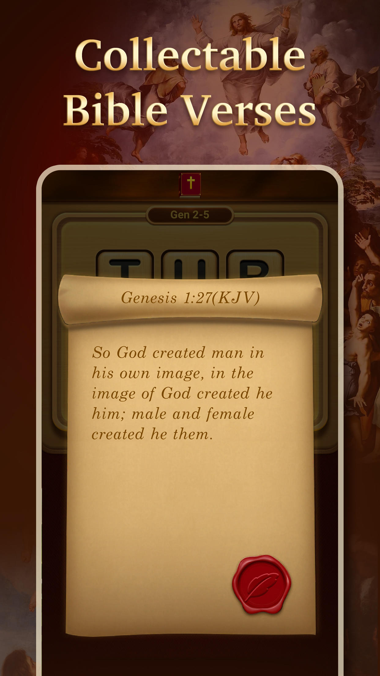 Bible Word Puzzle - Word Games Game Screenshot