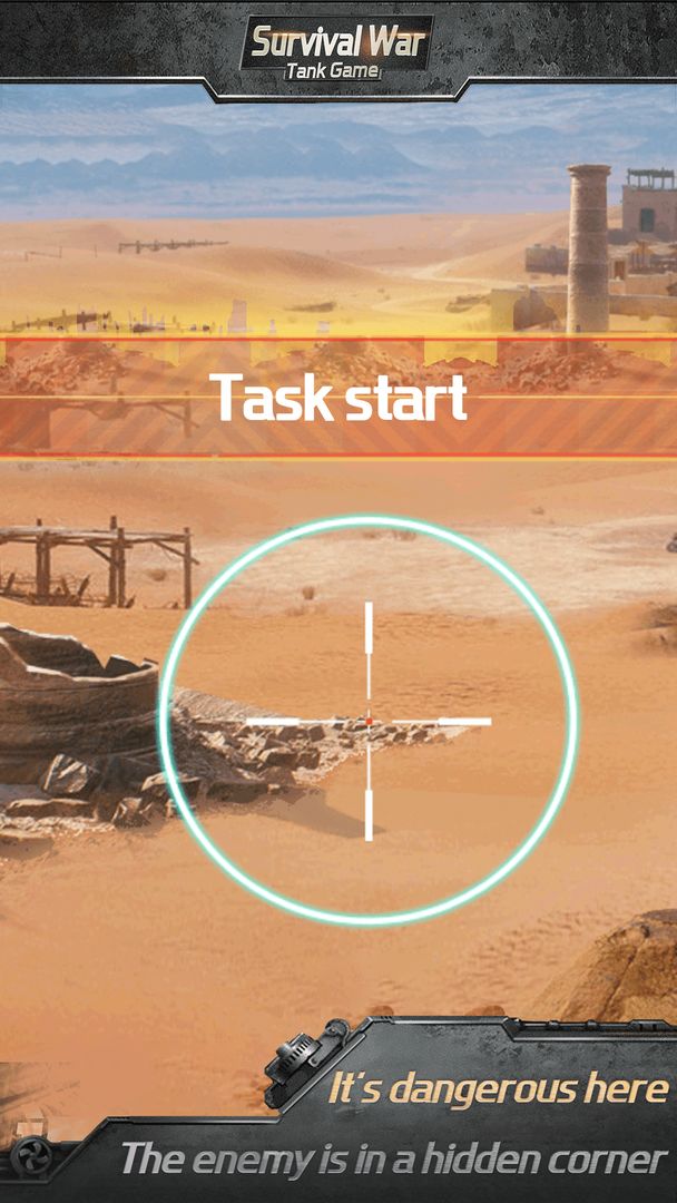 Screenshot of Survival War: Tank Game