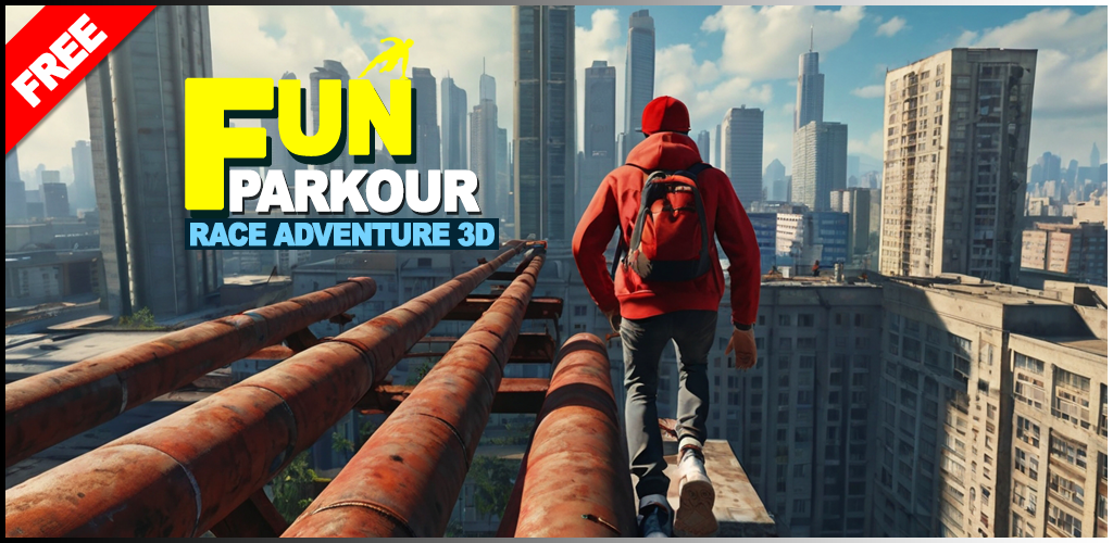 Banner of Fun Parkour Race Adventure 3D 