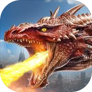 Simulador de la ciudad del dragón de fuego