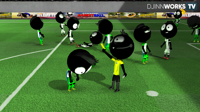 Stickman Soccer 2018 Game Screenshot
