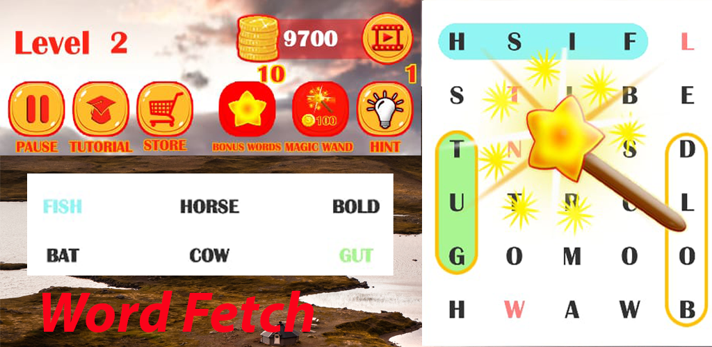  ภาพหน้าจอของวิดีโอ Word Fetch