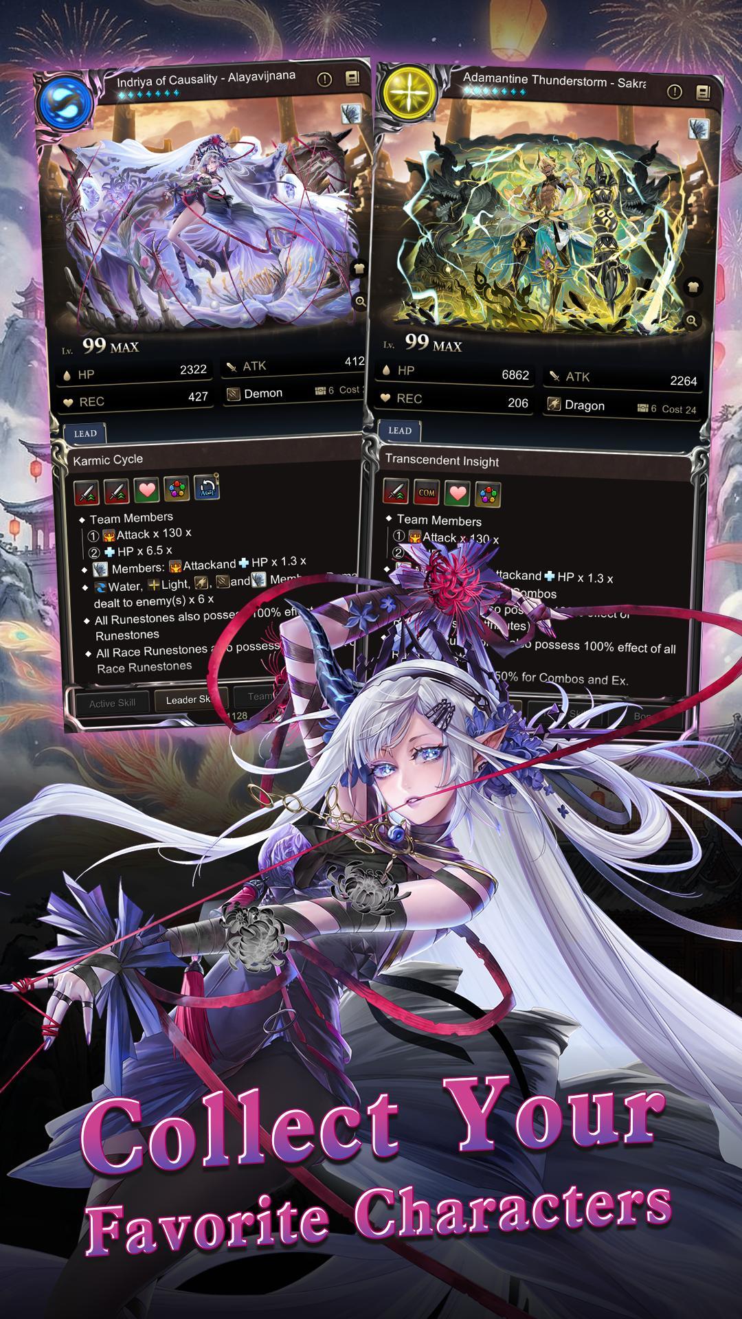 Скриншот игры Tower of Saviors