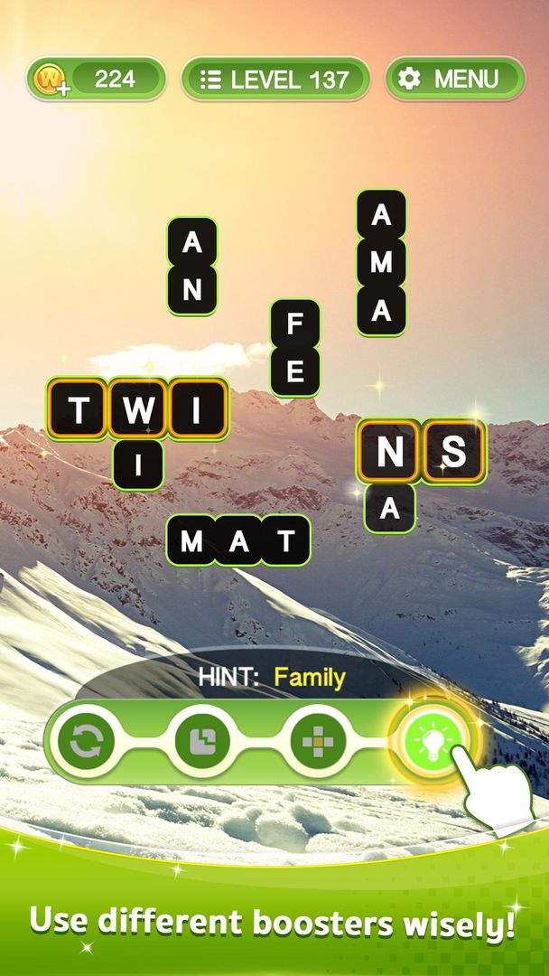 Screenshot of Word Jigsaw