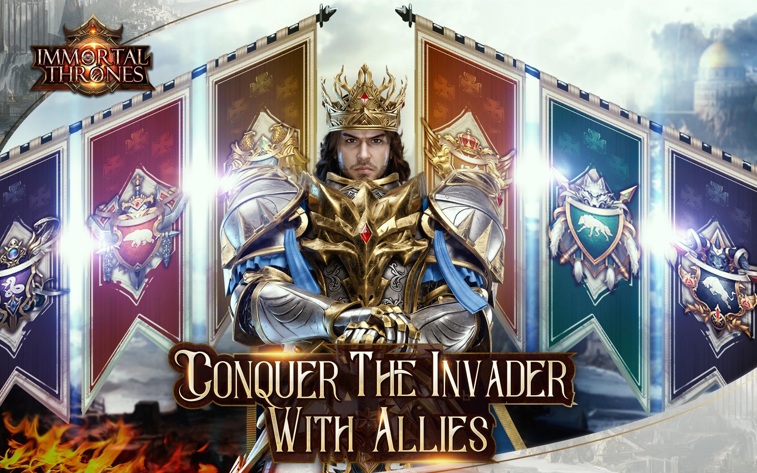 Immortal Thrones-3D Fantasy Mobile MMORPG Game Screenshot