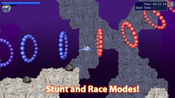 Laser Dolphin ゲームのスクリーンショット