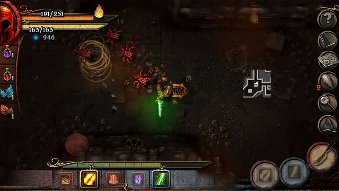 Screenshot of Almora Darkosen RPG