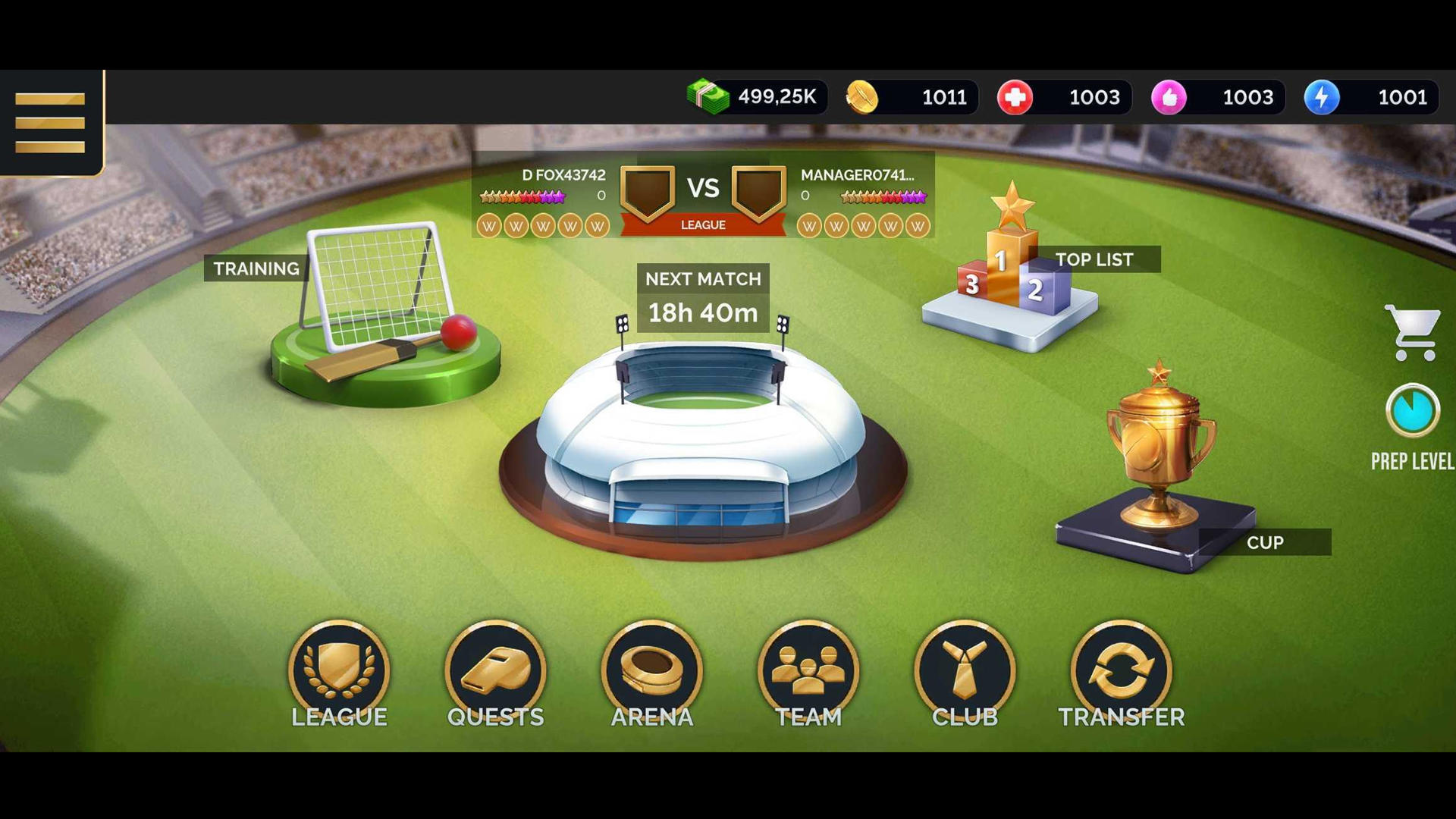 Screenshot of Cricket Manager Pro 2023