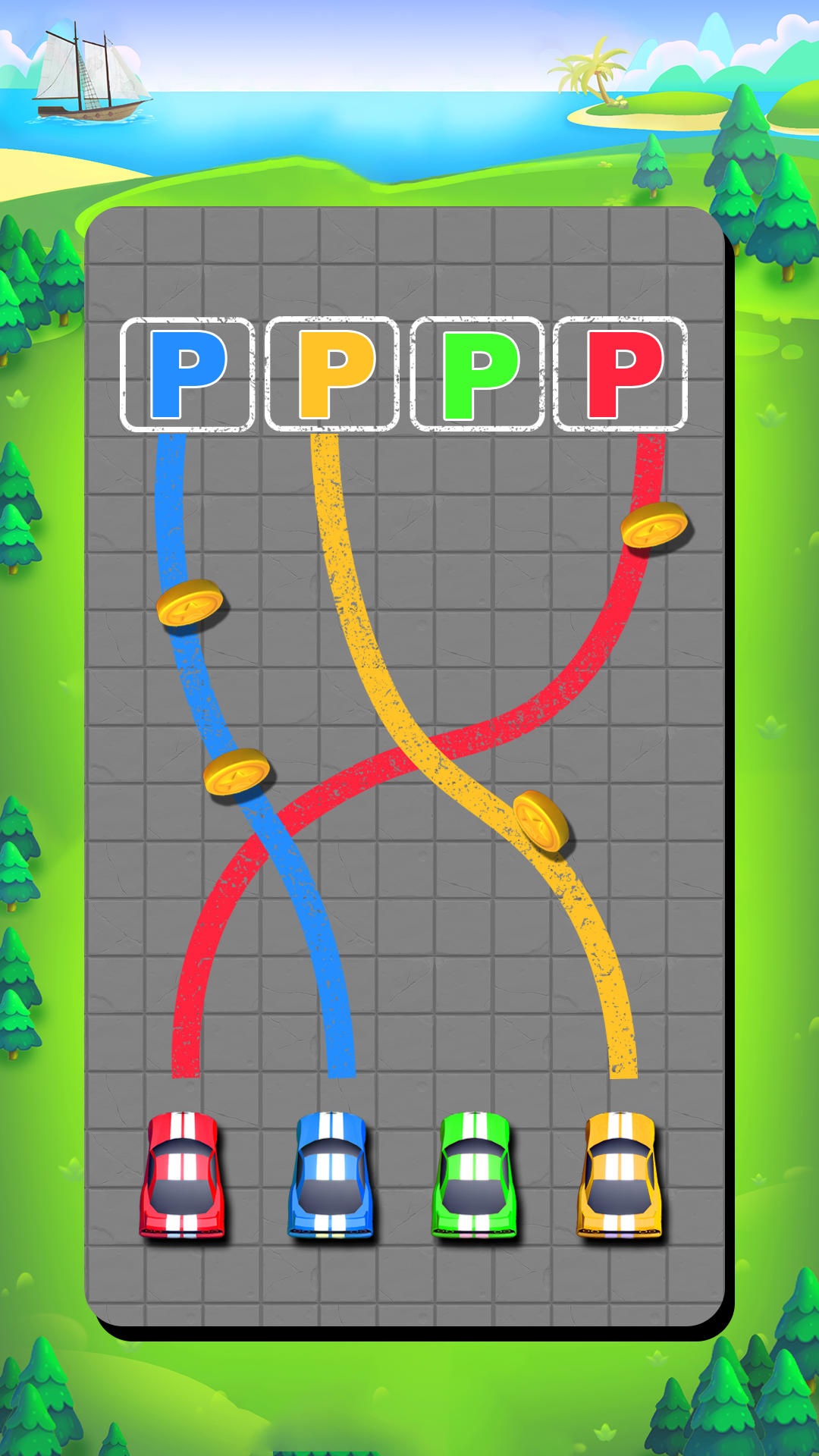 Traffic Escape Park Master Game Screenshot