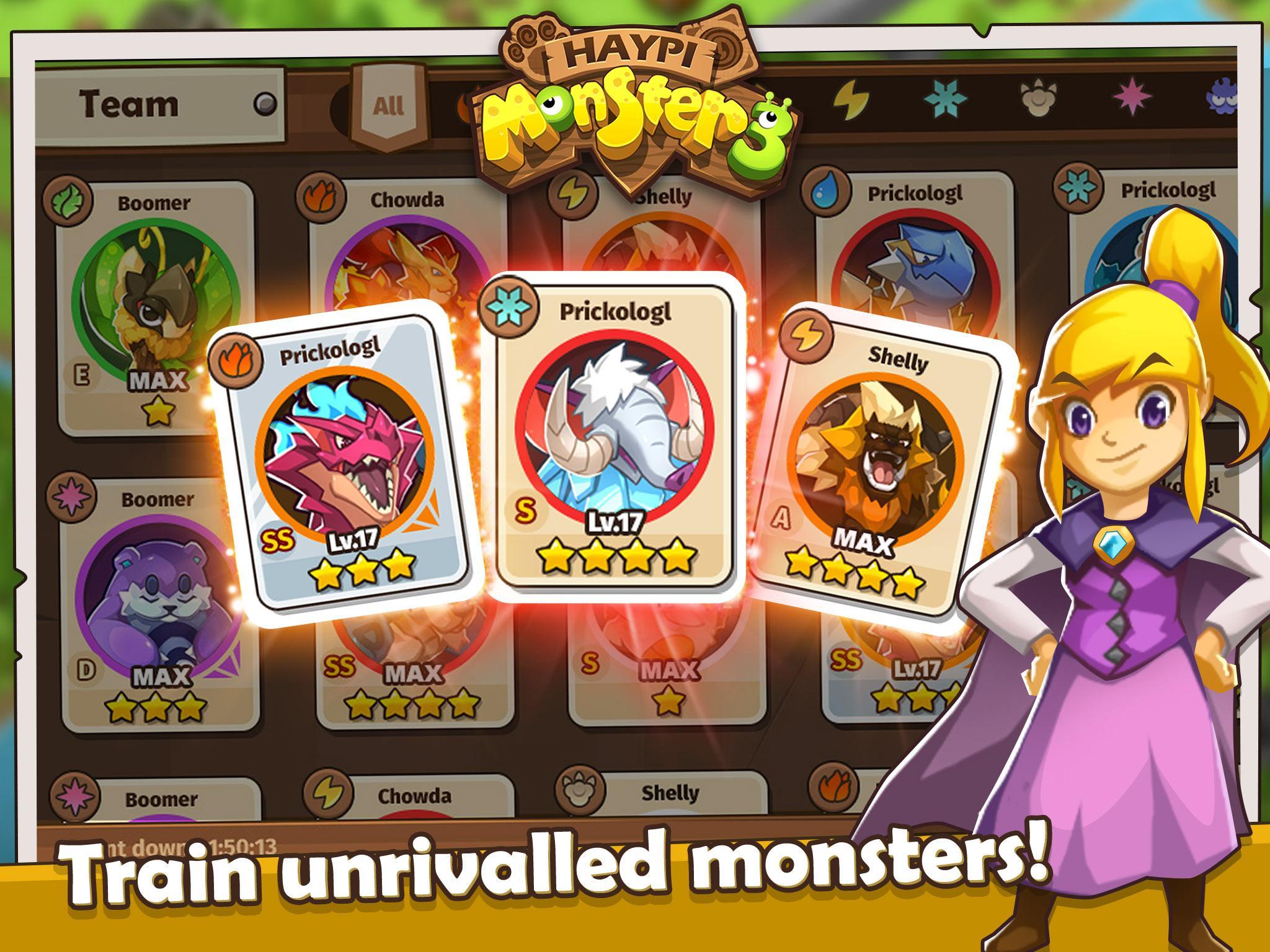 Haypi Monster 3 Game Screenshot