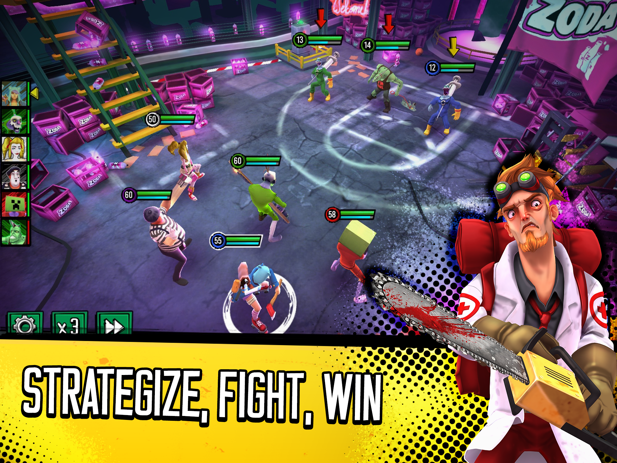 Zombie Zombies Game Screenshot