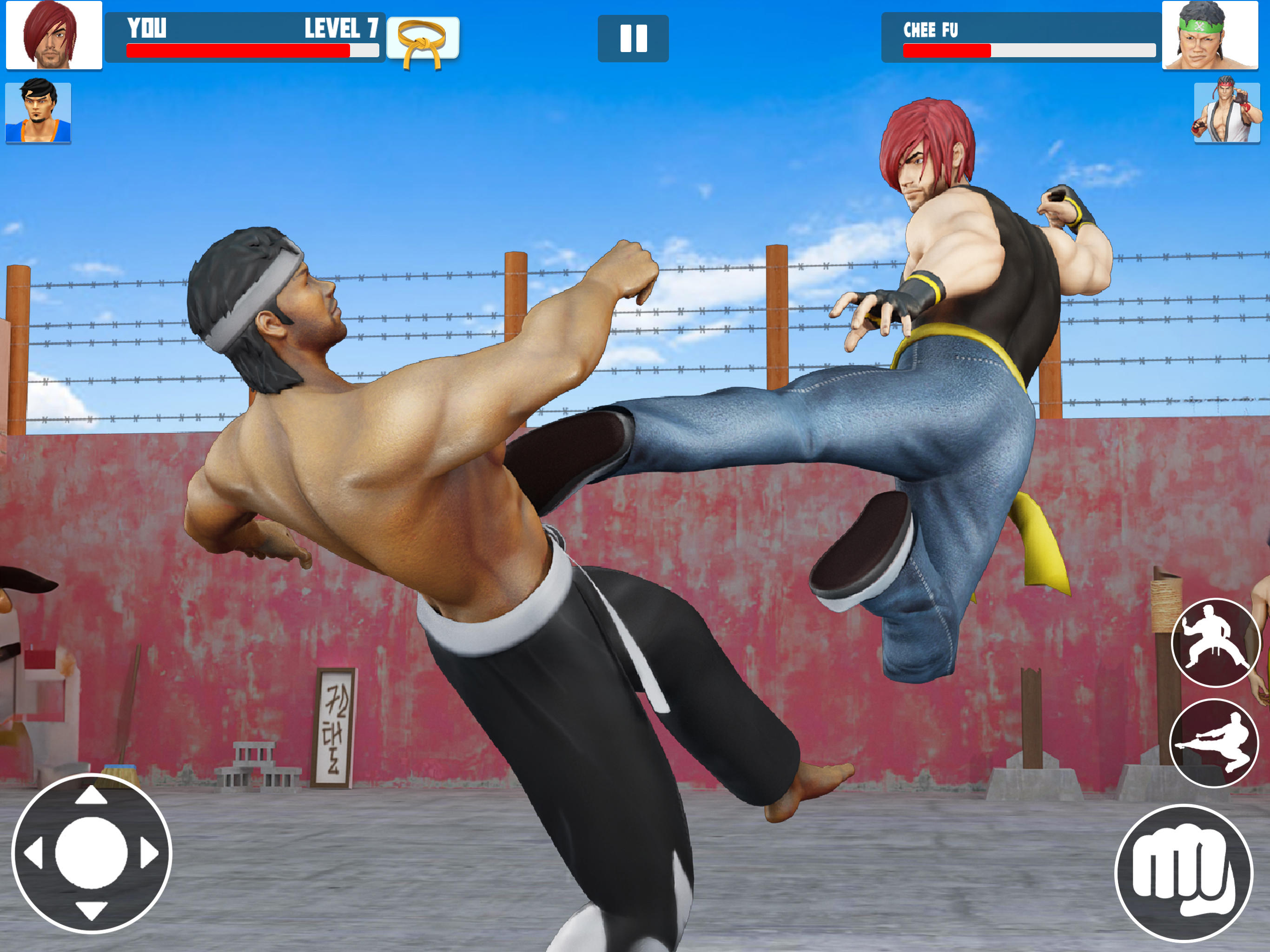 Karate Fighter: Fighting Games Game Screenshot