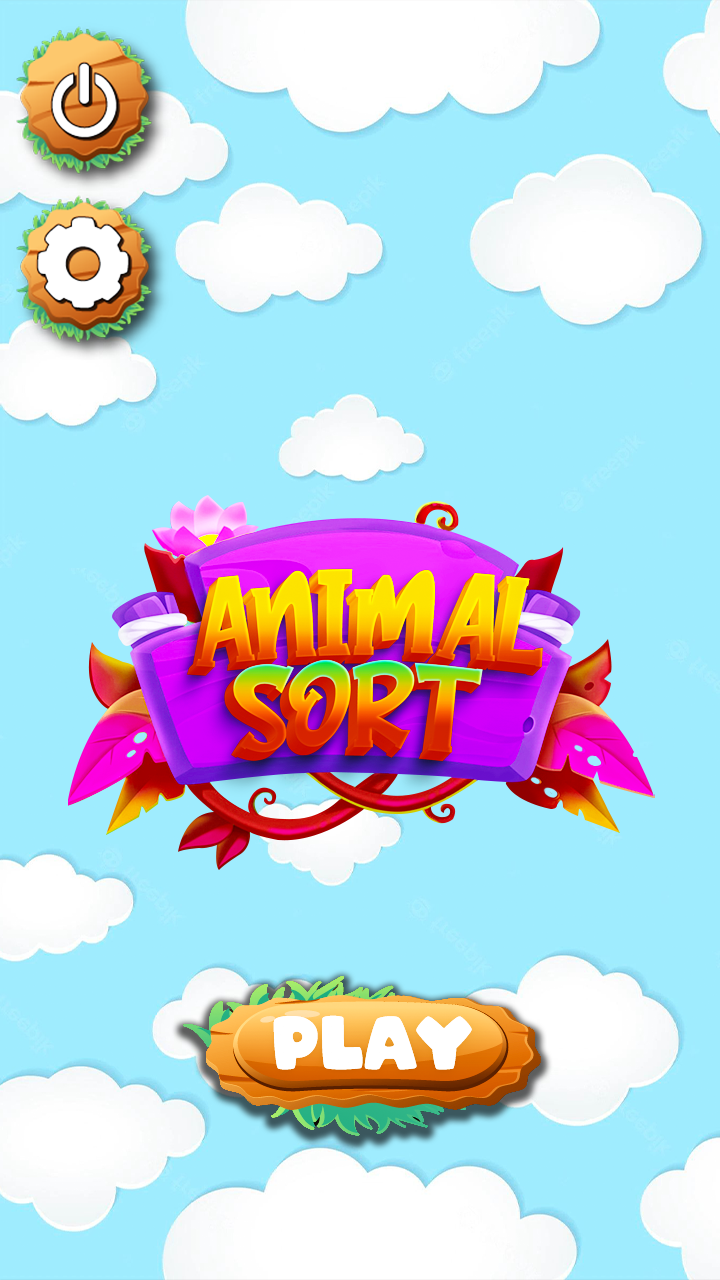 Color Bird Sort Puzzle Game 3D Game Screenshot