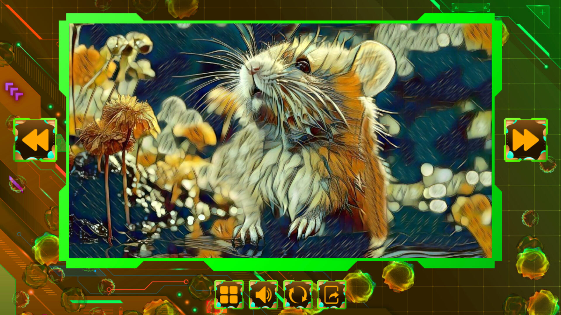 Twizzle Puzzle: Rodents screenshot game