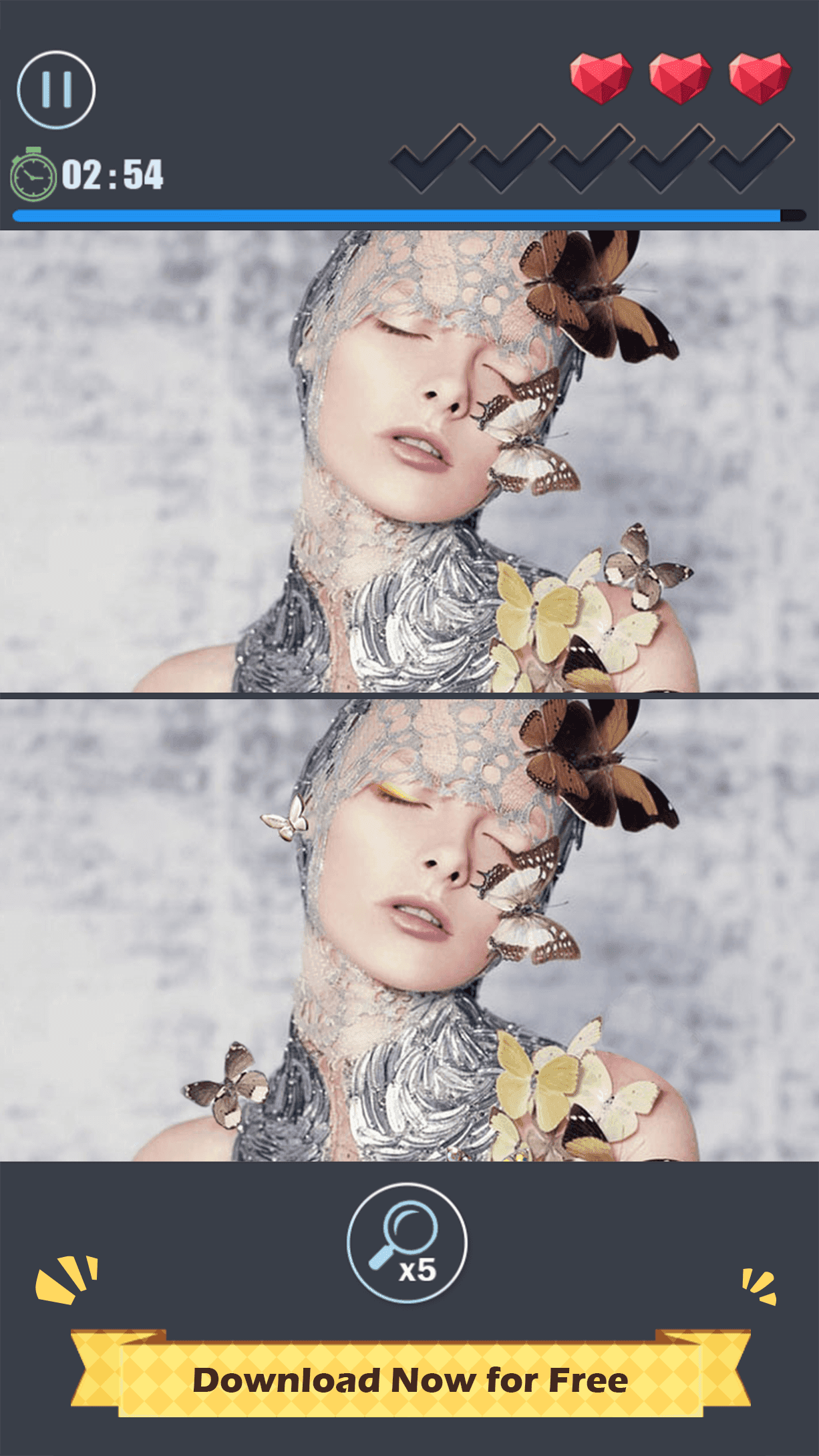 Find Differences 2019 Summer Game Screenshot