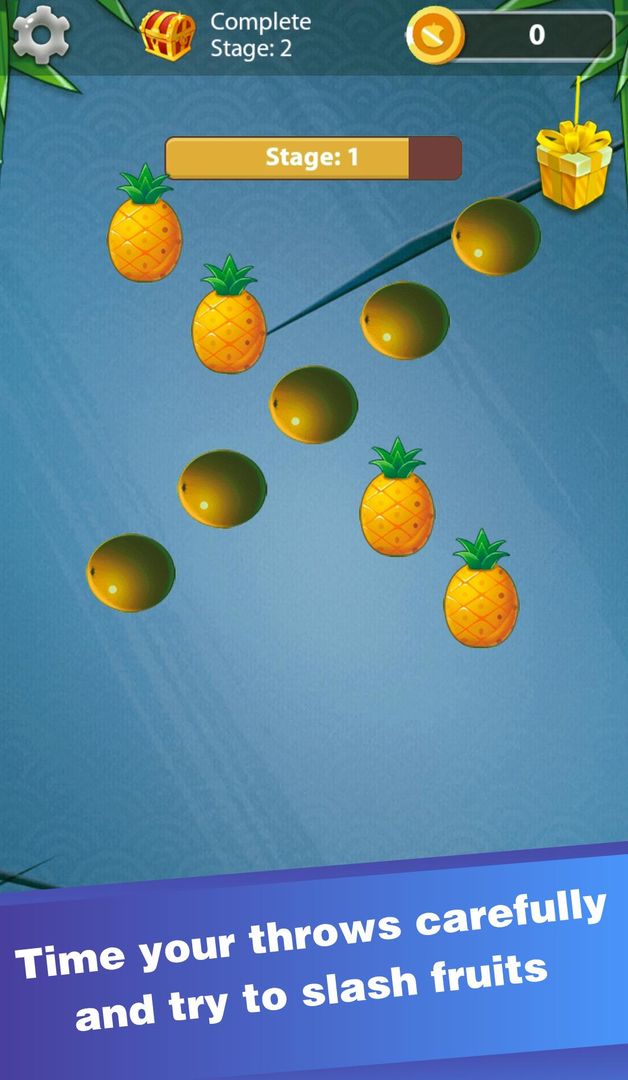 Screenshot of Fruit Cutter & Classic Game