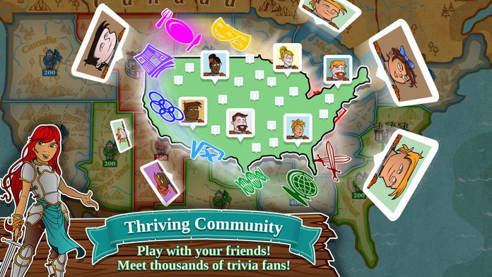 Screenshot of Triviador USA