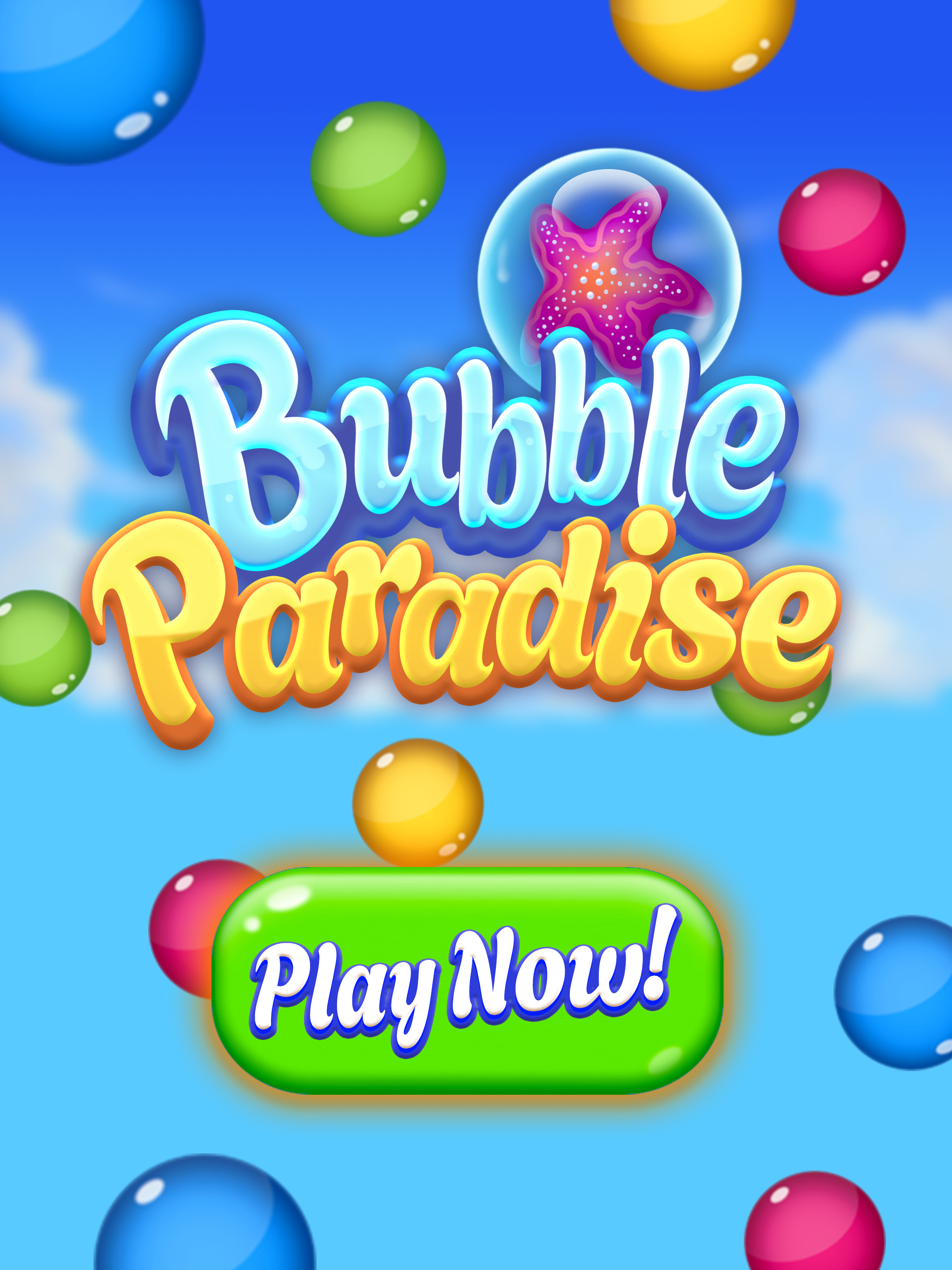 Bubble Paradise Game Screenshot