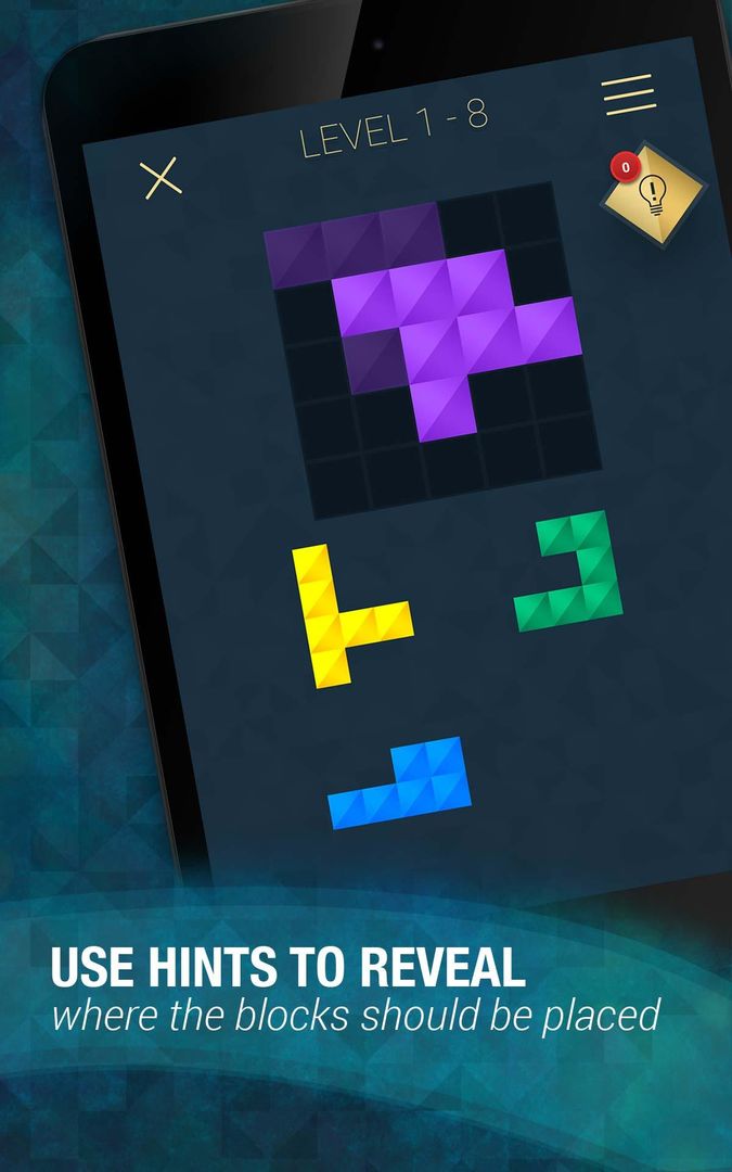 Infinite Block Puzzle 게임 스크린 샷