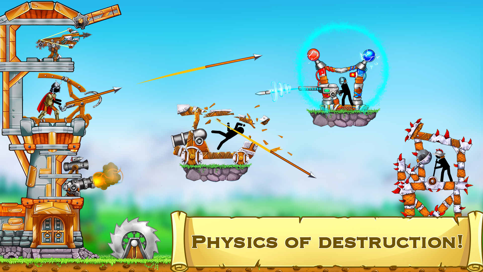Скриншот игры The Catapult 2 : bone masters